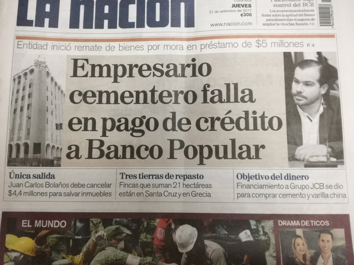 Imagen principal del artículo: The roof is on fire