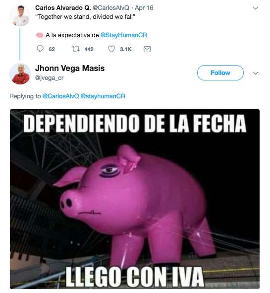 Imagen principal del artículo: Tráfico de influencias, tuits y oraciones