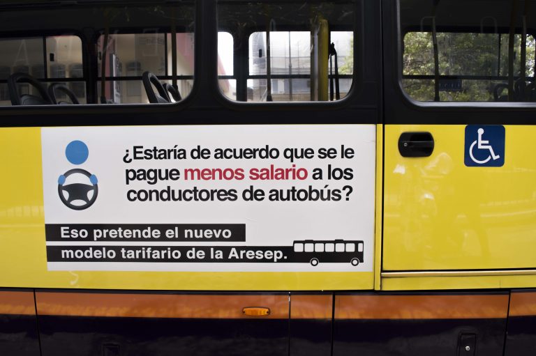 Ministro del MOPT a los autobuseros: "La sectorización no es ni un capricho, ni una ocurrencia"