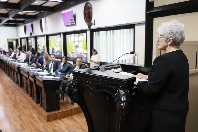 En mayo, 40 diputados culparon a Rocío Aguilar de pagos ilegales por el "hueco fiscal"