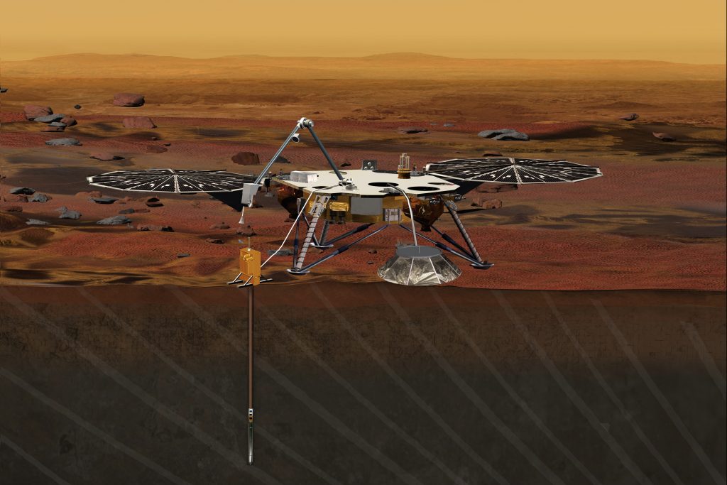 Imagen principal del artículo: Sonda InSight aterriza exitosamente en Marte
