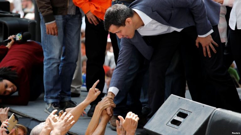 Servicio Secreto de Venezuela detuvo a presidente de la Asamblea Nacional, Juan Guiadó