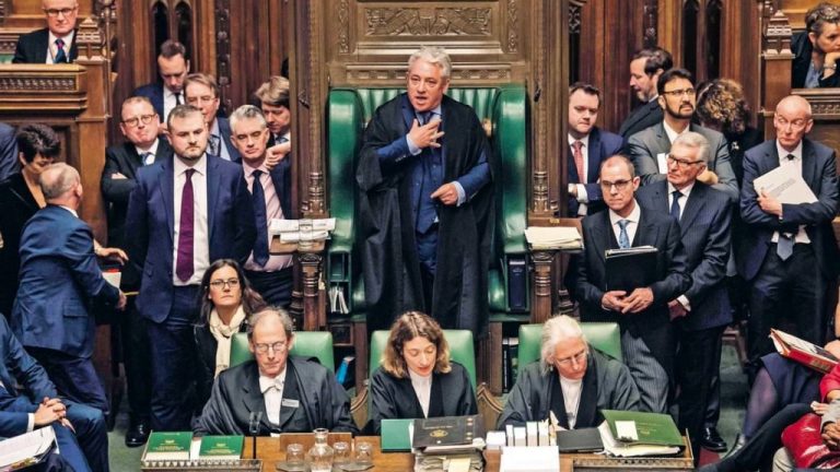John Bercow renuncia como speaker de la Cámara de los Comunes del Reino Unido