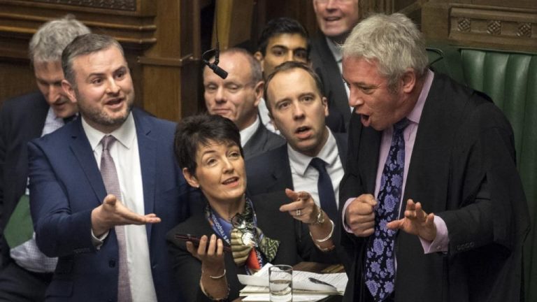John Bercow tumba la intención de Theresa May de votar por tercera vez el acuerdo del Brexit
