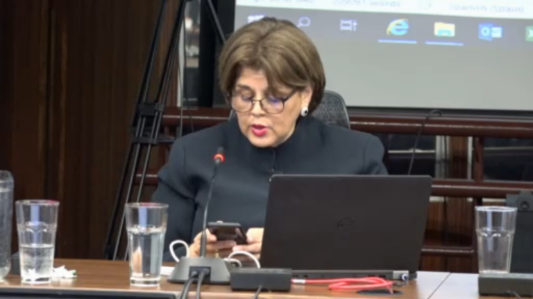 Magistrada deja en evidencia división dentro de la Sala II y de paso su ignorancia