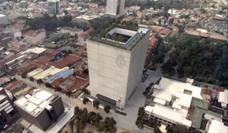 El edificio de la Asamblea, la metáfora perfecta con el peor discurso