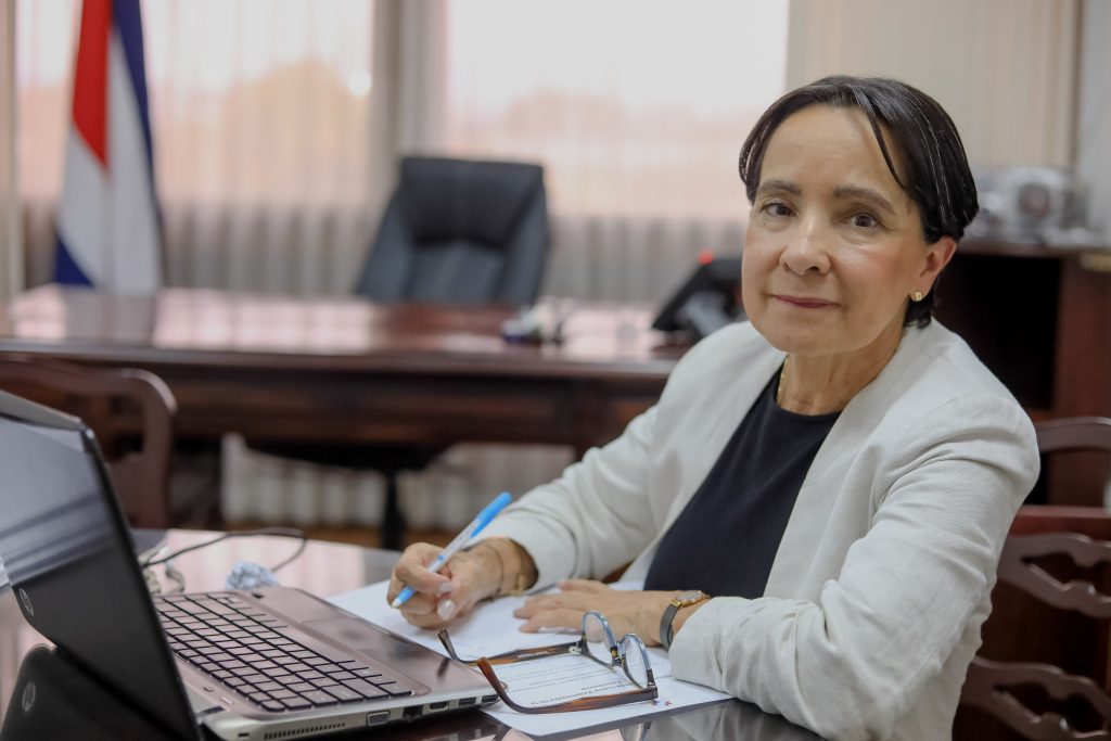 Imagen principal del artículo: Excandidata a vicepresidenta Silvia Lara es la nueva viceministra de la Presidencia