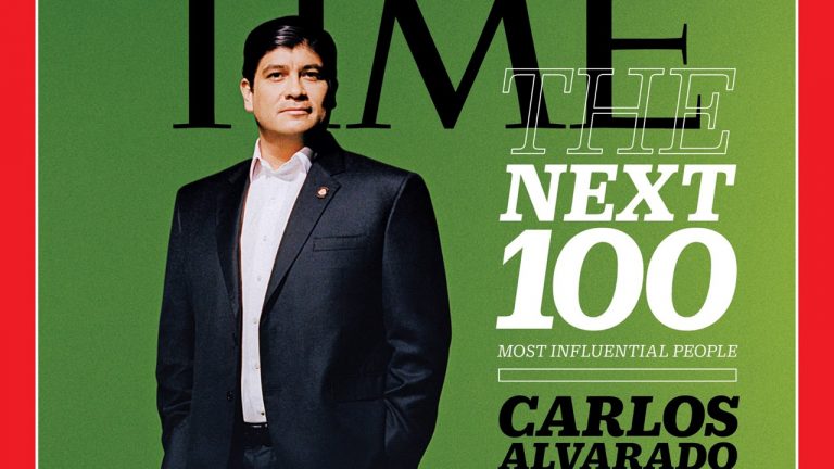 Revista Time destaca al presidente Alvarado por su liderazgo en materia ambiental
