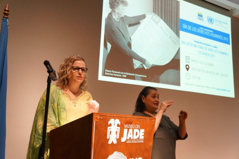 Primer índice de apoyo a los Derechos Humanos en el país muestra niveles intermedios de respaldo