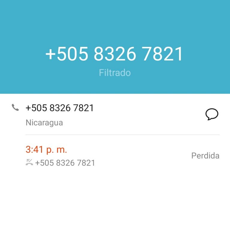 ¡No devuelva la llamada! ICE alerta que llamadas desde Nicaragua son una estafa