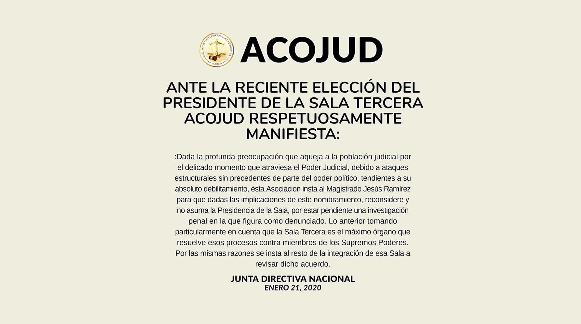 Imagen principal del artículo: El nombramiento de Jesús Ramírez Quirós y una grata sorpresa