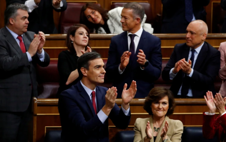 Pedro Sánchez es el nuevo presidente de España