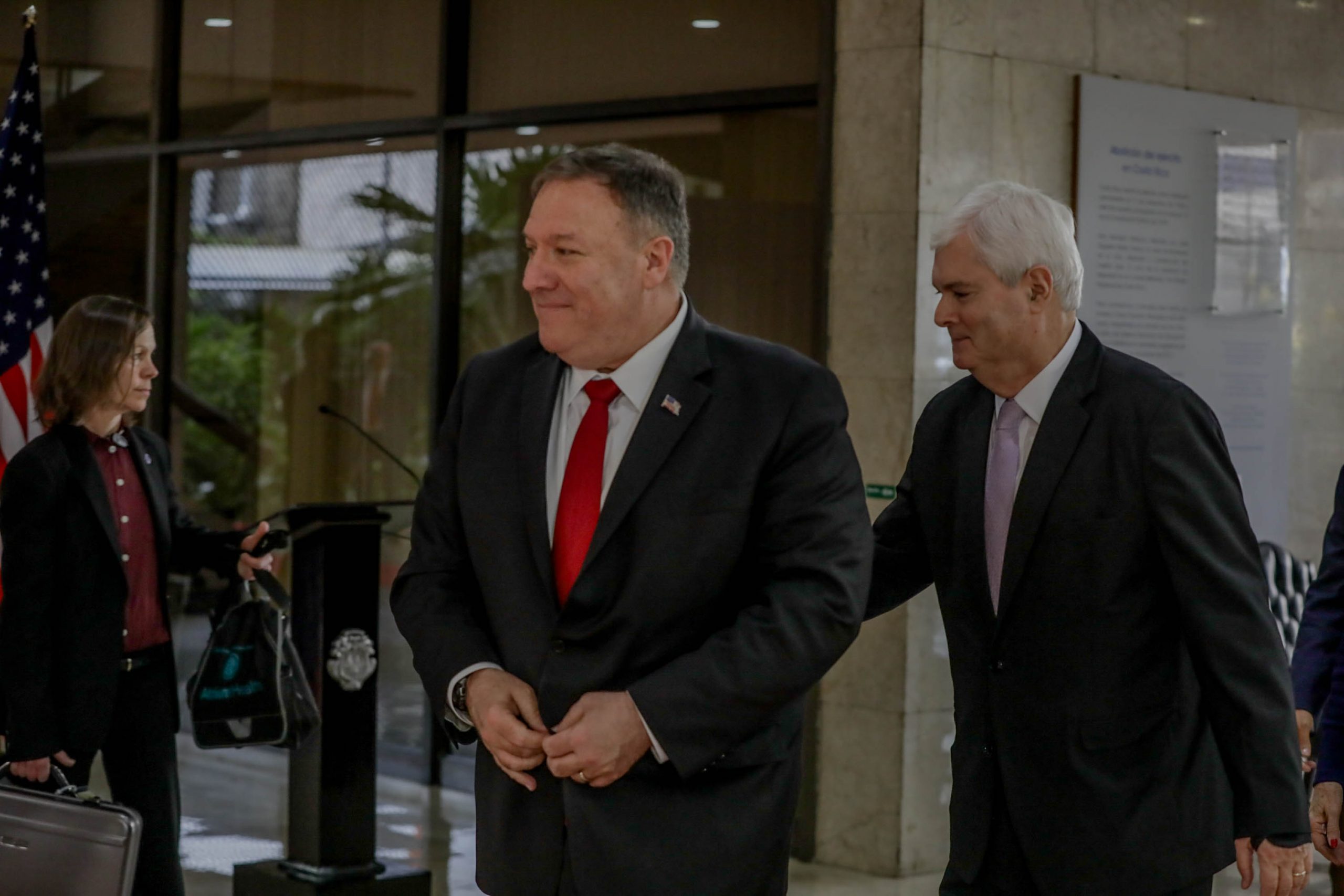 Imagen principal del artículo: La más reciente gira de Pompeo