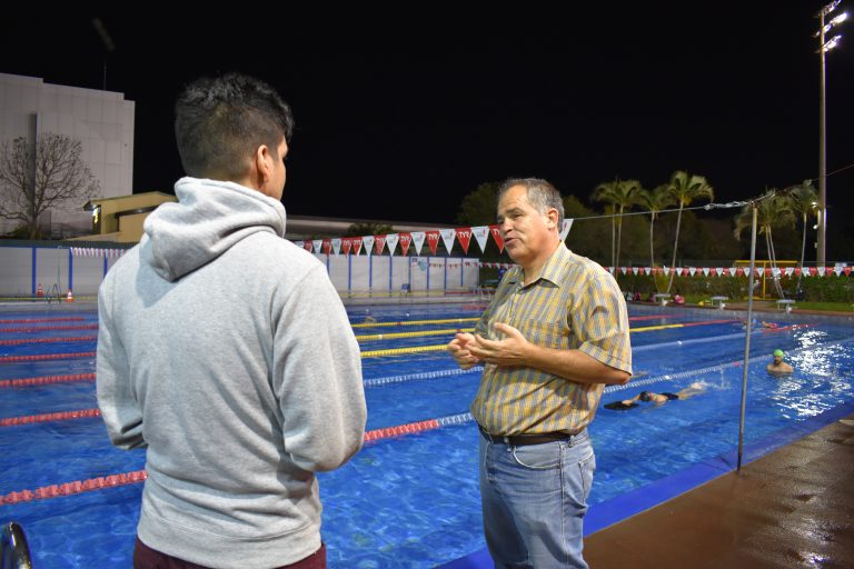 "En Costa Rica abundan los entrenadores de natación que venden humo" Ángel Herrera