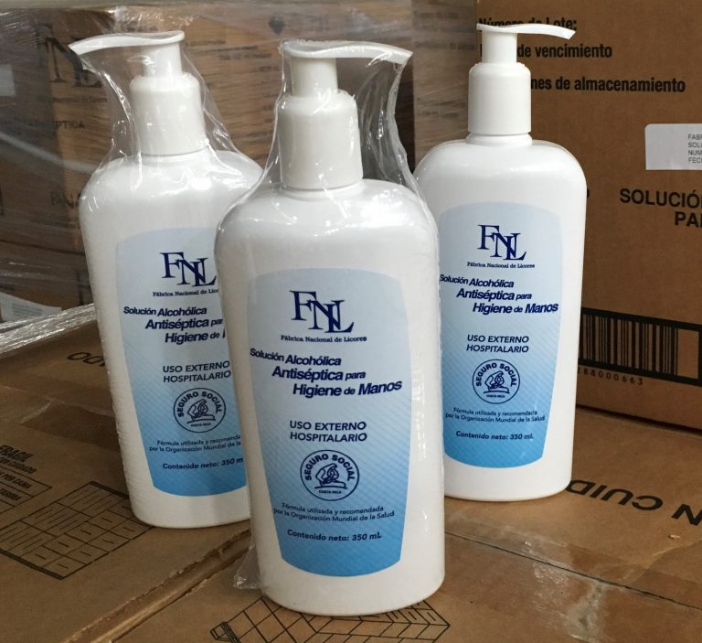 Fanal masifica producción de alcohol antiséptico para combatir el COVID-19