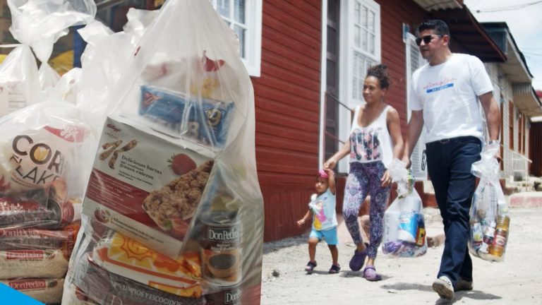 Campaña nos convoca a donar para la alimentación de familias en 5 zonas del país
