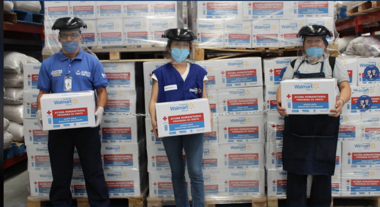 Fundación Walmart dona ₡28,5 millones en ayuda a personal de salud y afectados por COVID-19