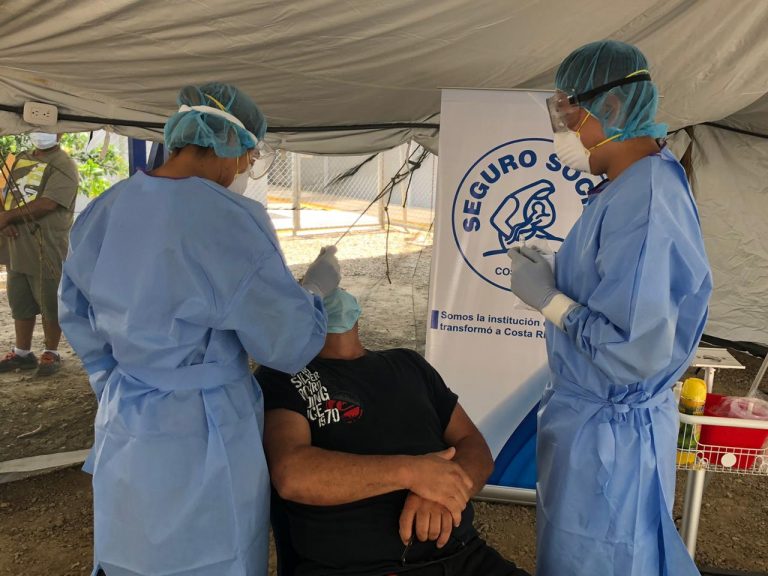 Ante incremento de casos, autoridades realizarán más de mil pruebas COVID-19 en el distrito de Pavas