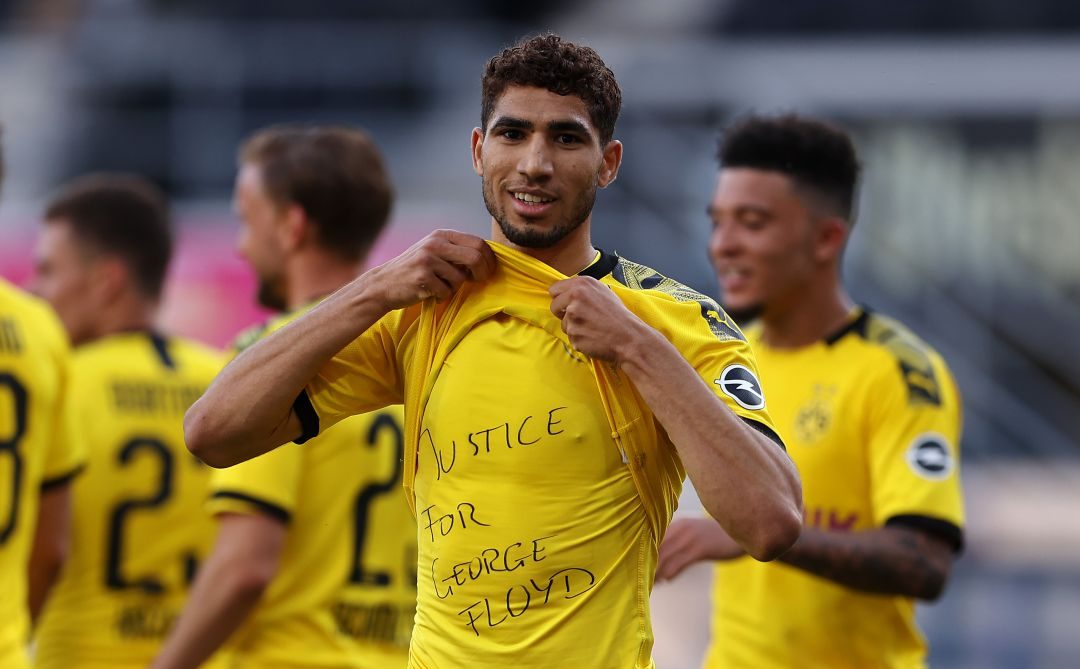 Imagen principal del artículo: FIFA sale en defensa de los jugadores que quieran manifestarse contra el racismo