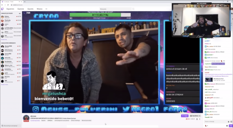 Kun Agüero sorprende y dona a un "streamer" mientras hacía campaña para comprar medicamentos a su padre con cáncer