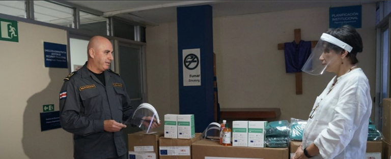 Fundación Arias y Unión Europea donan equipo sanitario para 765 funcionarios públicos de zona norte