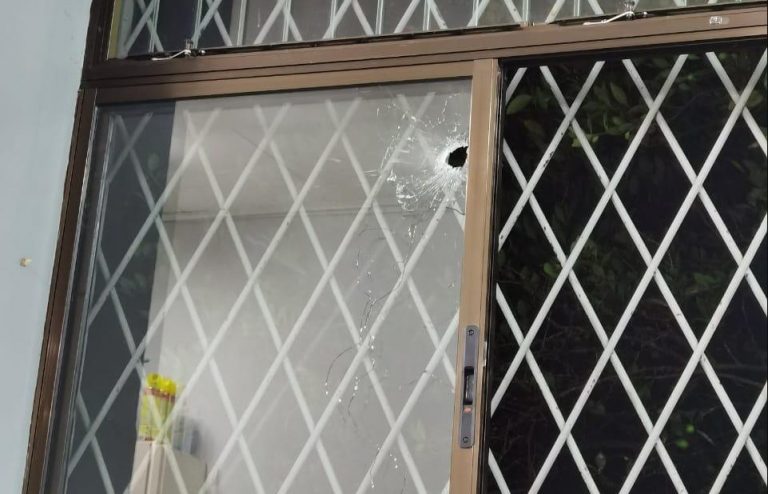 Disparan contra sitio de trabajo de personal que realiza pruebas de COVID-19 en Peñas Blancas