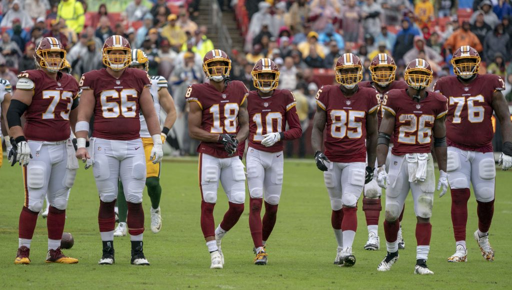 Washington Redskins ferro ricamato vintage su toppa 3,25 X