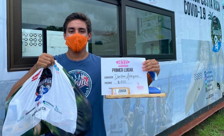 ACOS premió a los surfistas ganadores del torneo virtual con 60 canastas de víveres para sus comunidades
