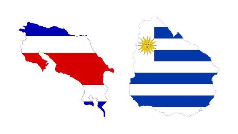 Uruguay y Costa Rica: tan parecidos… tan diferentes