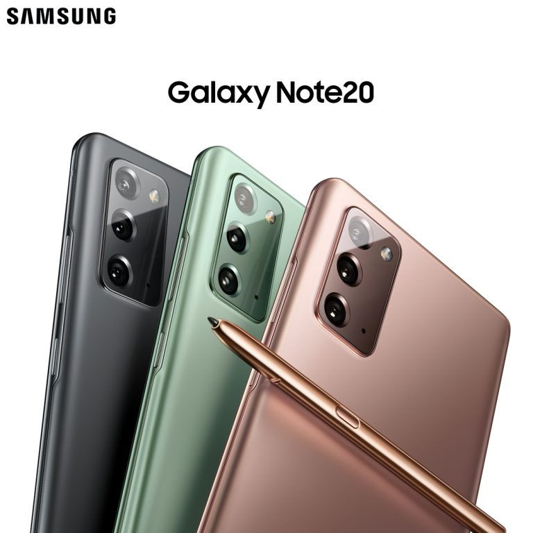 Samsung Note 20 y Note 20 Ultra llegan con el fin de facilitar el trabajo y el ocio