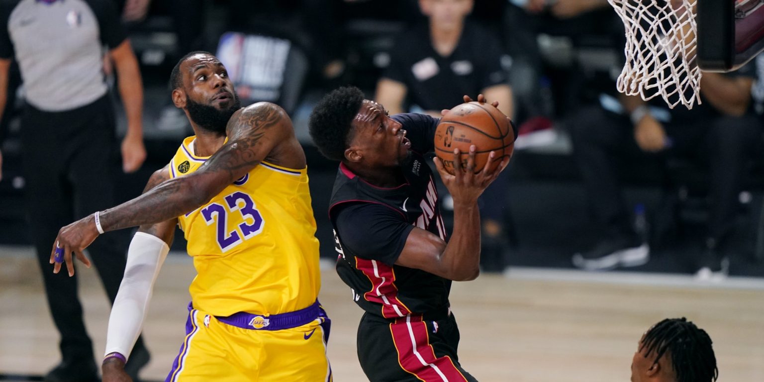 Imagen principal del artículo: Lakers humillan a Miami Heat en primer partido de las finales