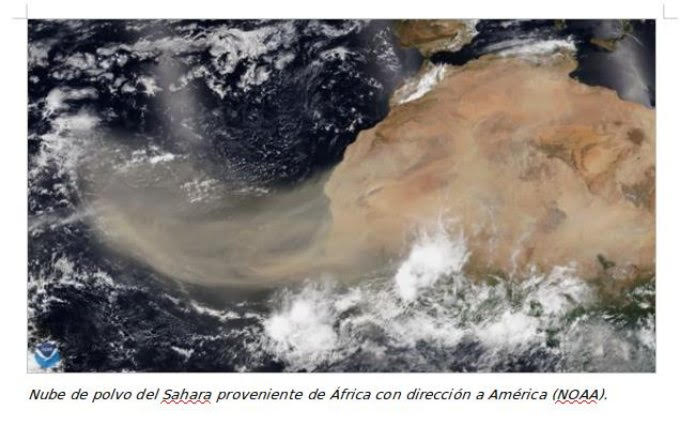 Imagen principal del artículo: Científicos costarricenses determinan tamaño y composición de partículas de polvo del Sahara en el país