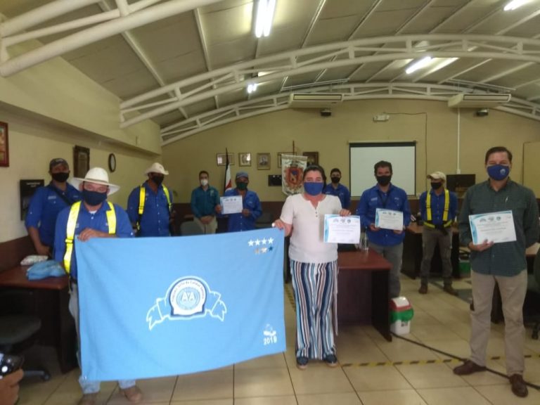 Acueducto Municipal de Tarrazú recibe ‘Sello de Calidad Sanitaria’ por décima ocasión consecutiva