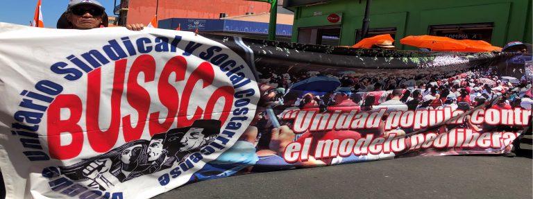 Bloque sindical BUSSCO anuncia que se une a protestas