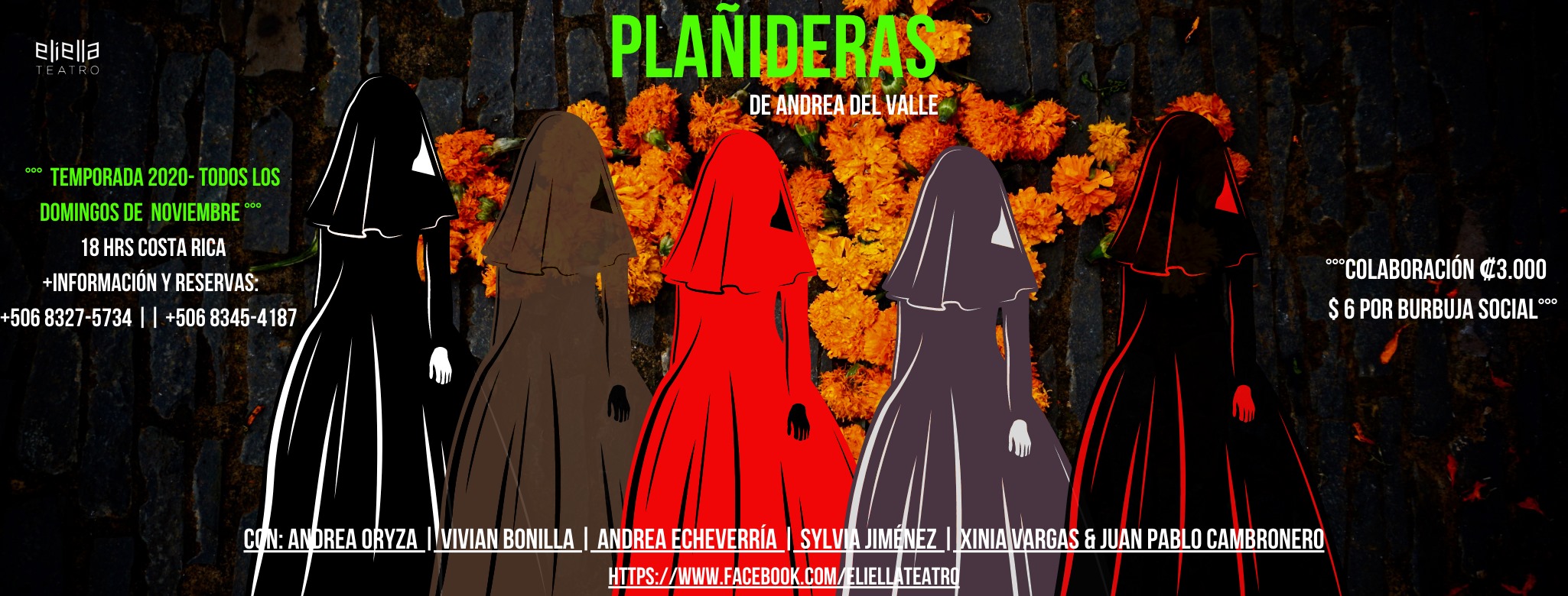 Imagen principal del artículo: Eliella Teatro le trae obras virtuales para disfrutar cada fin de semana