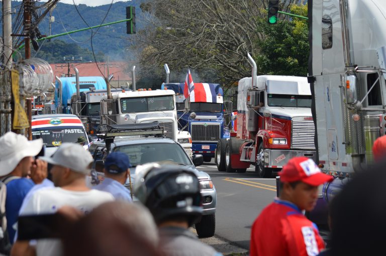 CICR: aumentan contrataciones de transportistas que no sean ni costarricenses ni hondureños