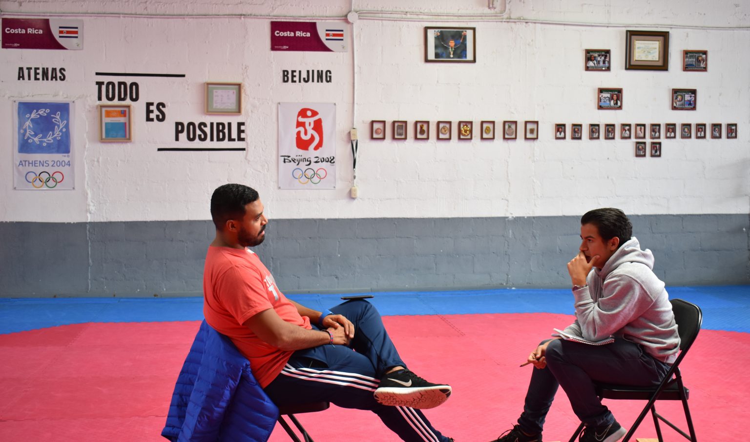 Imagen principal del artículo: Kristopher Moitland lanzó programa de becas para taekwondistas de bajos recursos