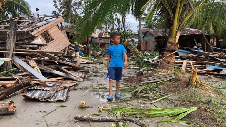 Unicef hace llamado urgente por la niñez en Centroamérica tras paso de Eta e Iota