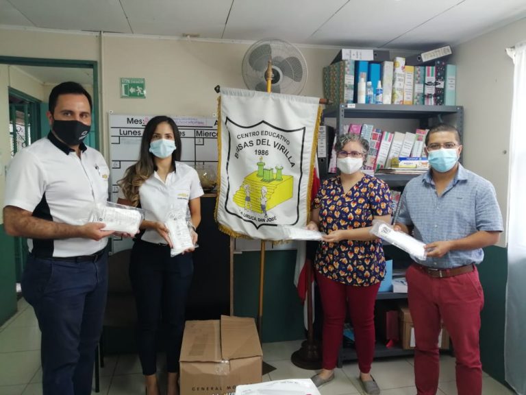 Donación de 21 mil mascarillas beneficiará a niños en condición vulnerable