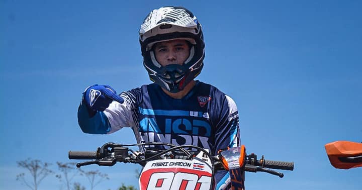 Oficial: equipo europeo de motocross fichó al costarricense Fabricio Chacón Lizano