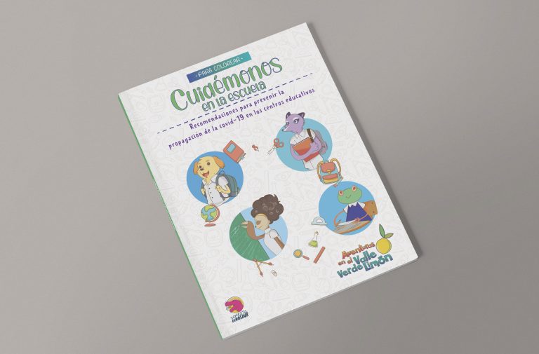 Libro de colorear gratuito enseña a niños a cuidarse de la COVID-19