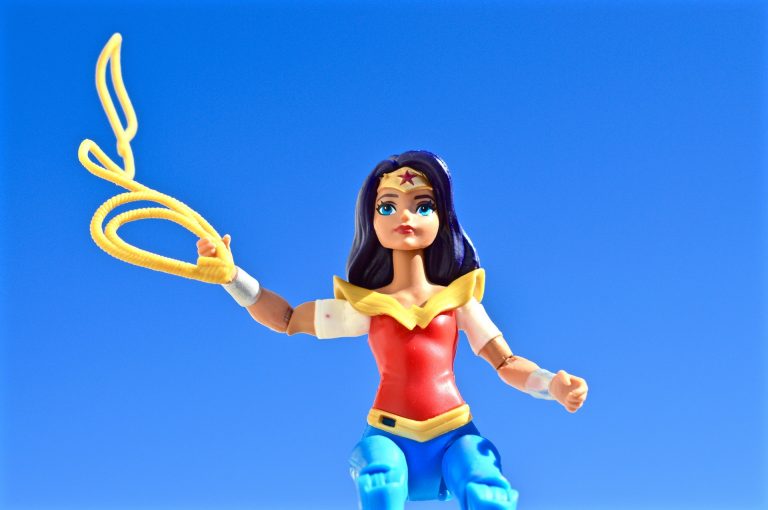 Inspirada en la Mujer Maravilla