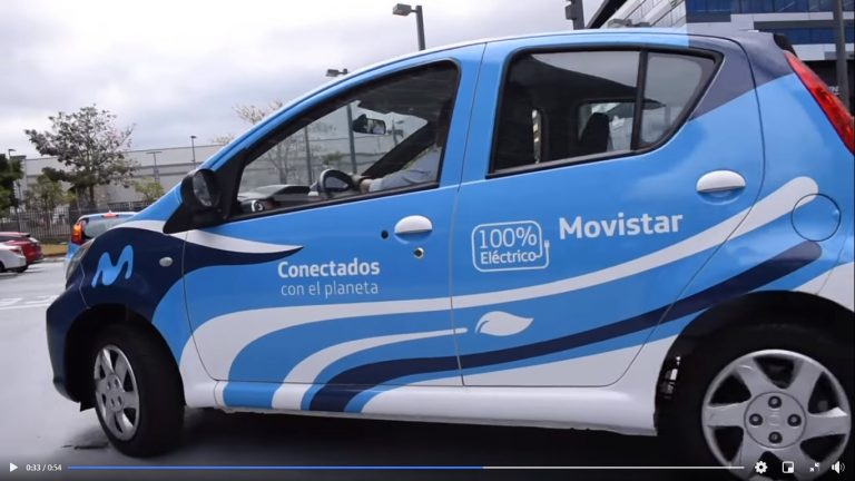 Movistar incorpora 15 carros 100% eléctricos a su flotilla vehicular en Costa Rica
