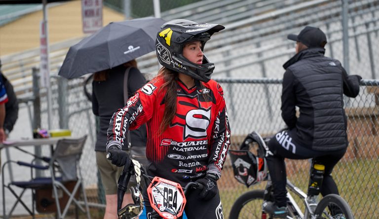 Promesa del bicicross costarricense ganó oro y bronce en importante parada del circuito estadounidense 