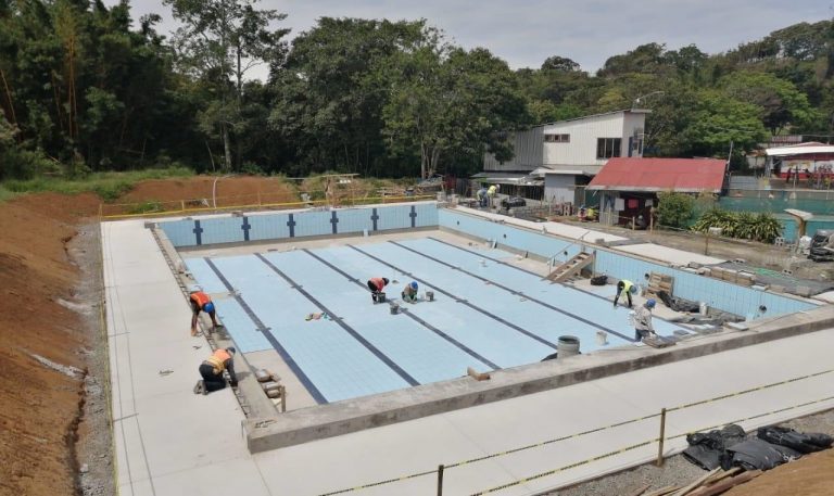 Nueva piscina semiolímpica de Poás estará lista a finales de junio
