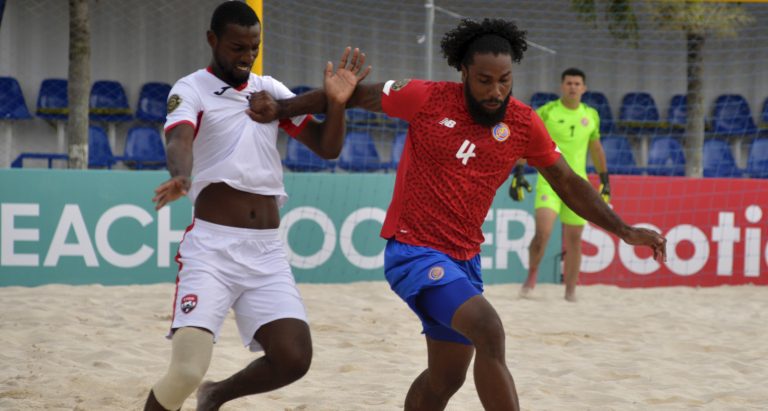 Selección de fútbol playa inició el Premundial de CONCACAF con victoria ante Trinidad y Tobago