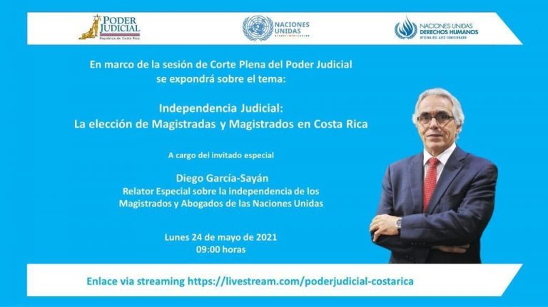 La Corte y el relator de Naciones Unidas
