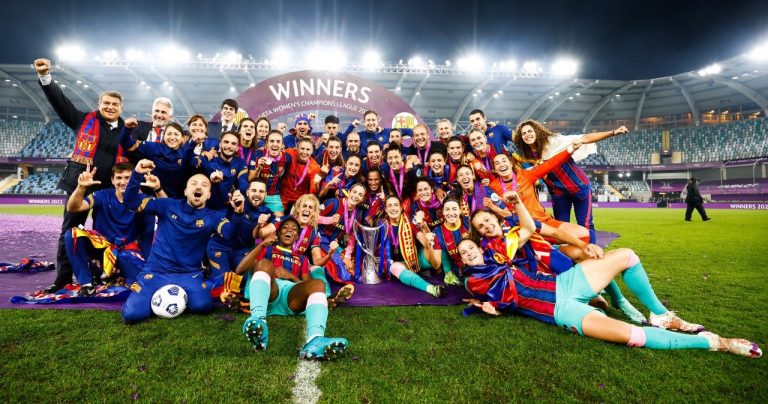 El FC Barcelona se convirtió en el primer club que gana la Champions League femenina y masculina