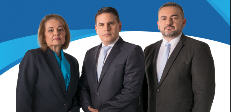 Nueva República escoge a Fabricio Alvarado, Francisco Prendas y Alexandra Loría como fórmula presidencial