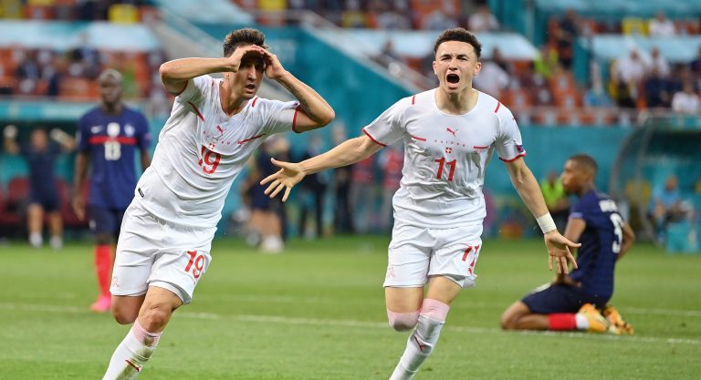 Suiza elimina a Francia en los octavos de final de la Euro 2020